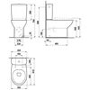 TOILET STAND JIKA ZETA H824Z910000001 WH