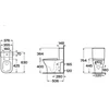 TOILET STAND ROCA A34DD10000 VORTEXWHIT