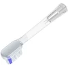 Toothbrush heads Hoco HP64 1x soft 1x hard baltas