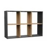 Top E Shop Spintelė dėžė Malax 2X3, antracito/ąžuolo artisan spalva
