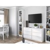 Top E Shop Topeshop W40 PAFOS BIA 2S KPL showcase Baltas