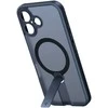 Dėklas Torras Pstand Spin Case, skirtas iPhone 16 Plus (juodas)