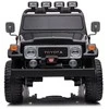 Akumuliatorinė transporto priemonė vaikams Jokomisiada Toyota Land Cruiser PA0285, 2 vietų | spalva: juoda