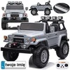 Akumuliatorinė transporto priemonė vaikams Jokomisiada Toyota Land Cruiser PA0285, 2 vietų | spalva: pilka