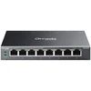 Šakotuvas TP-Link Omada ES208GP network switch Managed L2 Gigabit Ethernet (10/100/1000) Power over Ethernet (PoE) DIN rail Juodas