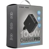 Kelioninis įkroviklis X-ONE ChargeGo GaN su LCD ekranu 100W 2x USB C - juodas