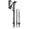 Trekking poles LEKI MAKALU FX TA, 110–130 cm, Juodas