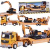 Jokomisiada Sunkvežimio vilkiko ekskavatoriaus ir buldozerio rinkinys su "Little Builder" garsu ZA5008