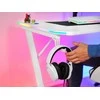 TRUST GXT 709W LUMINUS RGB žaidimų stalas (baltas)