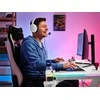 TRUST GXT 709W LUMINUS RGB žaidimų stalas (baltas)