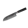 Tuotown Damasko plieno Santoku peilis, 18 cm