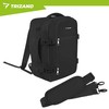 Plecak Trizand juodas 40x25x20cm hiking backpack