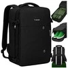 Trizand juodas hiking backpack 42x32x40cm