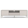 TV staliukas „Top E Shop“ RTV KAMARO 160 SLIM/GL CASMERE COLOUR