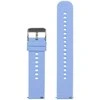 Pacific U27 rubber watch strap - light violetinė/sidabrinis - 18mm