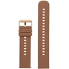 Pacific U27 rubber watch strap - ruda/rosegold - 22mm