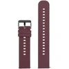 Pacific U27 rubber watch strap - violetinė/juodas - 18mm