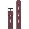 Pacific U27 rubber watch strap - violetinė/juodas - 22mm