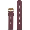 Pacific U27 rubber watch strap - violetinė/rosegold - 18mm