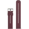 Pacific U27 rubber watch strap - violetinė/sidabrinis - 18mm