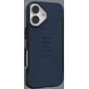 Urban Armor Gear UAG Civilian MagSafe dėklas iPhone 17 - navy mėlynas