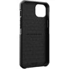 UAG Urban Armor Gear dėklas METROPOLIS LT suderinamas su MagSafe, skirtas IPHONE 15 Plus kevlar juodas