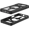 Urban Armor Gear UAG Plasma XTE MagSafe dėklas, skirtas iPhone 17 Pro – skaidrus, juodas