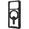 Urban Armor Gear UAG Plasma XTE MagSafe dėklas, skirtas iPhone 17 Pro – skaidrus, juodas