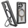 UAG Urban Armor Gear dėklas PLASMA XTE, suderinamas su „MagSafe“, skirtas IPHONE 17, pelenų / titano spalvos