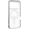 Urban Armor Gear UAG Plyo MagSafe dėklas, skirtas iPhone 17 Pro – skaidrus ir baltas