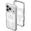 Urban Armor Gear UAG Plyo MagSafe dėklas, skirtas iPhone 17 Pro – skaidrus ir baltas