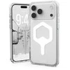 Urban Armor Gear UAG Plyo MagSafe dėklas, skirtas iPhone 17 Pro Max – skaidrus ir baltas