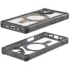 UAG Urban Armor Gear dėklas PLASMA XTE, suderinamas su „MagSafe“, skirtas IPHONE 17, pelenų / titano spalvos