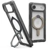 UAG Urban Armor Gear dėklas PLASMA XTE, suderinamas su „MagSafe“, skirtas IPHONE 17, pelenų / titano spalvos