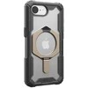 UAG Urban Armor Gear dėklas PLASMA XTE suderinamas su MagSafe, skirtas IPHONE 16e pelenai / titanas
