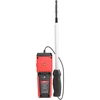 Termo anemometras ; 0~30m/s; -20~70C; 0~999900m³/min, pasirenkama ortakių forma, UNI-T