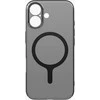 UNIQ Airsuit Dėklas skirtas Apple iPhone 17 Magclick Charging juodos spalvos