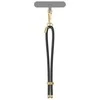 UNIQ Coehl Laurel Handstrap universal cord for phone on hand juodos spalvos