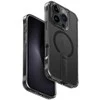 UNIQ dėklas Eleva with Vertica Stand Apple iPhone 16 Pro 6.3″ juodos spalvos/carbon juodos spalvos