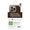 Uniq Keva Max Magclick įkrovimo kameros stovo dėklas, skirtas iPhone 16 Pro – rudas