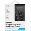 UNIQ Optix Aliuminio Camera LensProtector Samsung Galaxy S24 Ultra S928 midnight juodas su aplkatoiumi