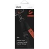 UNIQ Vista universalus telefono dirželis 2in1, anglies spalvos gintaro spalvos