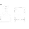 UNIQUE ACTIVE I Electric desk 140x70 cm Juodas