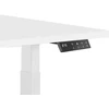 UNIQUE ACTIVE I Electric desk 160x70 cm Baltas