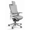 unique Wau 2 BL416 office chair, snowy/baltas fabric