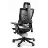 unique Wau 2 TPE-8 office chair, pilkas/juodas elastomer