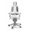 unique Wau TPE-8 office chair, pilkas/baltas elastomer