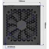 „Gembird CCC-PSUGOLD-750W“ maitinimo blokas „Fornax Power 750W“ aktyvus PFC 12 cm ventiliatorius 80+ aukso