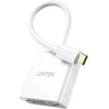 „Unitek“ USB-C ir DVI adapteriai 1080P@60Hz, balti, 15 cm