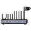 Unitek įkrovimo stotelė 3 x USB-A 20W, 3 x USB-C PD 60W, 80W